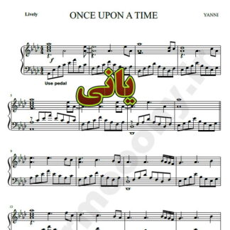 نت پیانو ONCE UPON A TIME از یانی