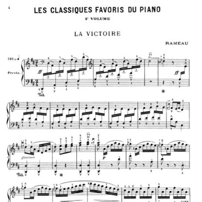 کتاب کلاسيک فاوريز براي پيانو جلد چهارم    تئودور لک Les Classiques Favoris Du Piano 4