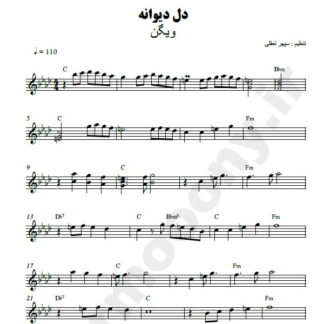 نت کیبورد دل دیوانه ویگن