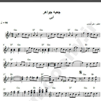 نت کیبورد جعبه جواهر ابی