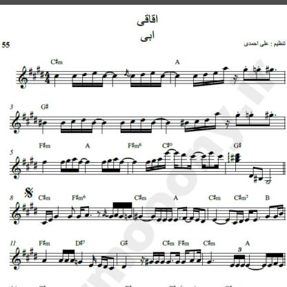 نت کیبورد اقاقی ابی