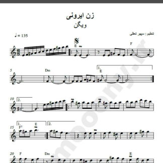 نت کیبورد زن ایرونی ویگن