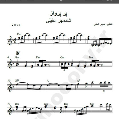 نت کیبورد پر پرواز شادمهر عقیلی