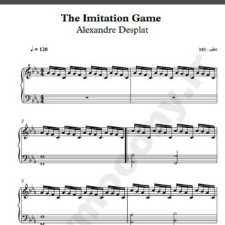 نت پیانو The Imitation Game الکساندر دسپلات