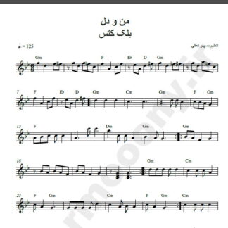 نت کیبورد من و دل بلک کتس