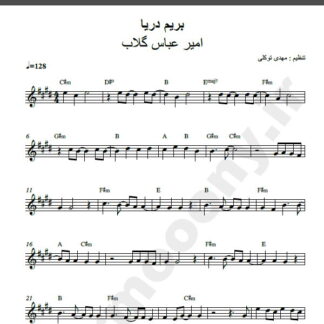 نت کیبورد بریم دریا امیر عباس گلاب