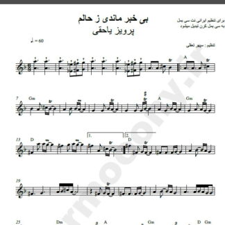 نت کیبورد بی خبر ماندی ز حالم مهستی