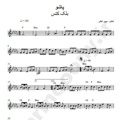 نت کیبورد پاشو بلک کتس