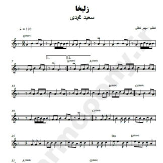 نت کیبورد زلیخا سعید محمدی