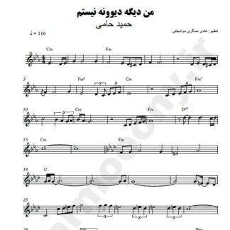 نت کیبورد من دیگه دیوونه نیستم حمید حامی