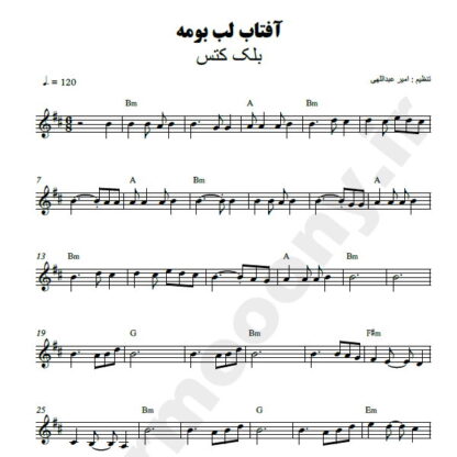 نت کیبورد آفتاب لب بومه بلک کتس