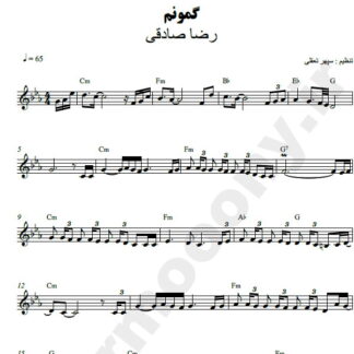 نت کیبورد گمونم رضا صادقی