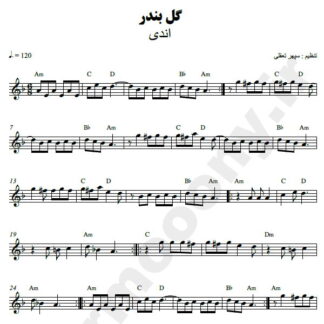 نت کیبورد گل بندر اندی