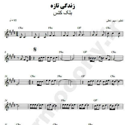 نت کیبورد زندگی تازه بلک کتس
