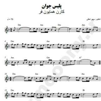 نت کیبورد پلیس جوان کارن همایون فر