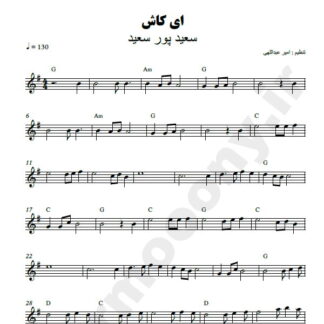 نت کیبورد ای کاش سعید پور سعید