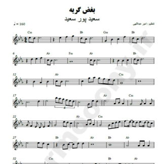 نت کیبورد بغض گریه سعید پور سعید