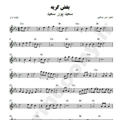 نت کیبورد بغض گریه سعید پور سعید