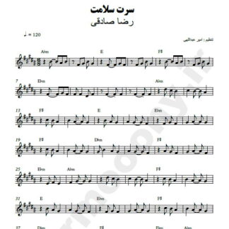 نت کیبورد سرت سلامت رضا صادقی