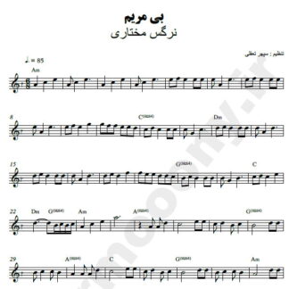 نت کیبورد بی مریم نرگس مختاری