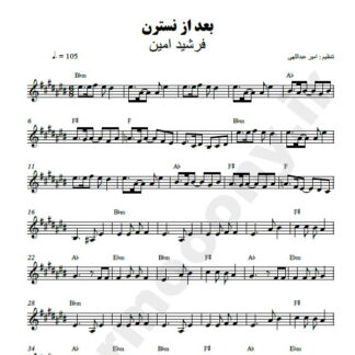 نت کیبورد بعد از نسترن فرشید امین