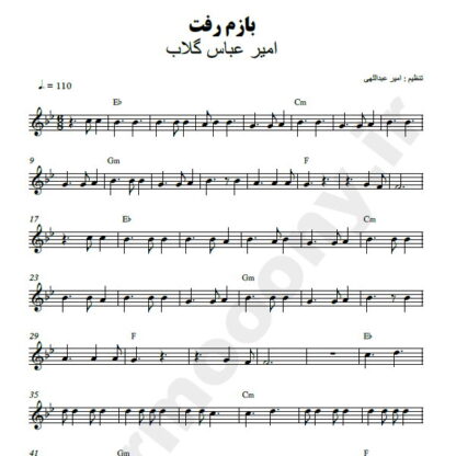 نت کیبورد بازم رفت امیر عباس گلاب