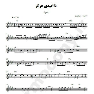 نت کیبورد نا امیدی هرگز امید