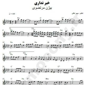 نت کیبورد خبر نداری بیژن مرتضوی