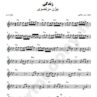 نت کیبورد زندگی بیژن مرتضوی