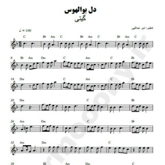 نت کیبورد دل بوالهوس گیتی