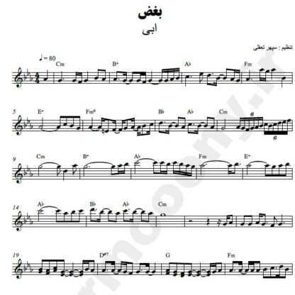 نت کیبورد بغض ابی