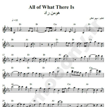 نت کیبورد All of What There Is هومن راد