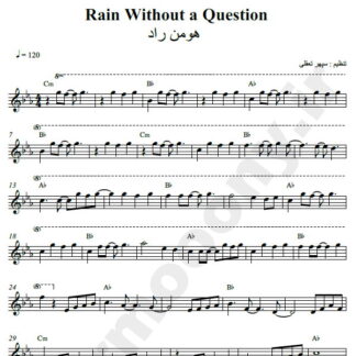 نت کیبورد Rain Without a Question هومن راد