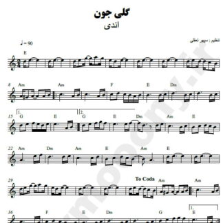 نت کیبورد گلی جون اندی