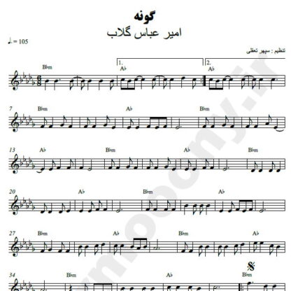 نت کیبورد گونه امیر عباس گلاب