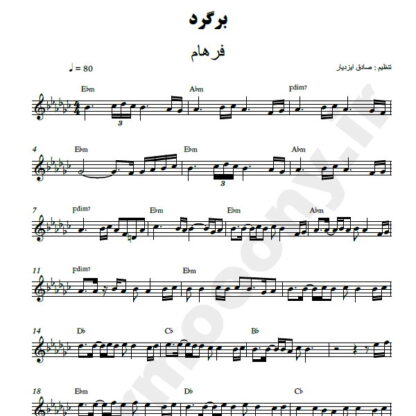 نت کیبورد برگرد فرهام