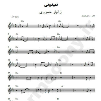 نت کیبورد نمیدونی زانیار خسروی