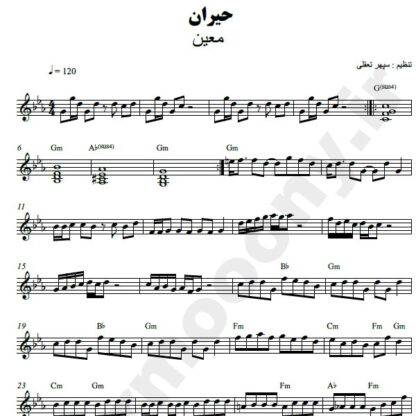نت کیبورد حیران معین