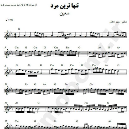 نت کیبورد تنهاترین مرد معین