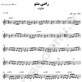 نت کیبورد راضی مشو هایده