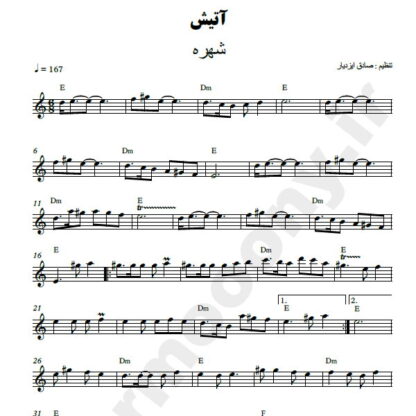نت کیبورد آتیش شهره