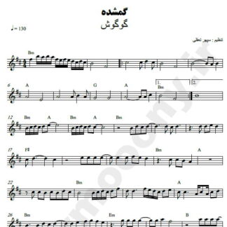 نت کیبورد گمشده گوگوش