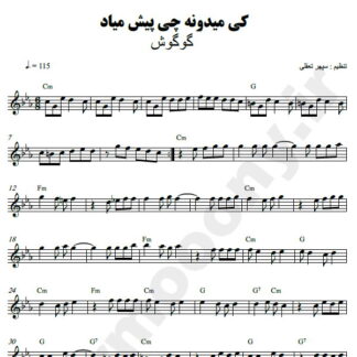 نت کیبورد کی میدونه چی پیش میاد گوگوش
