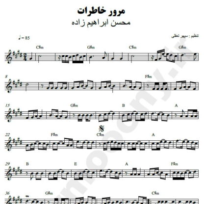 نت کیبورد مرور خاطرات محسن ابراهیم زاده