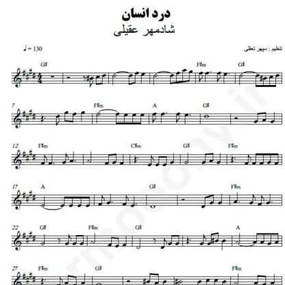 نت کیبورد درد انسان شادمهر عقیلی