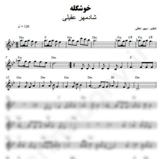 نت کیبورد خوشگله شادمهر عقیلی