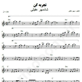نت کیبورد تجربه کن شادمهر عقیلی