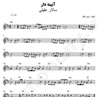 نت کیبورد آیینه دار سالار عقیلی