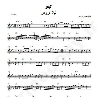 نت کیبورد کیفر لیلا فروهر