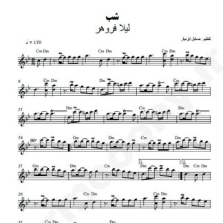 نت کیبورد شب لیلا فروهر